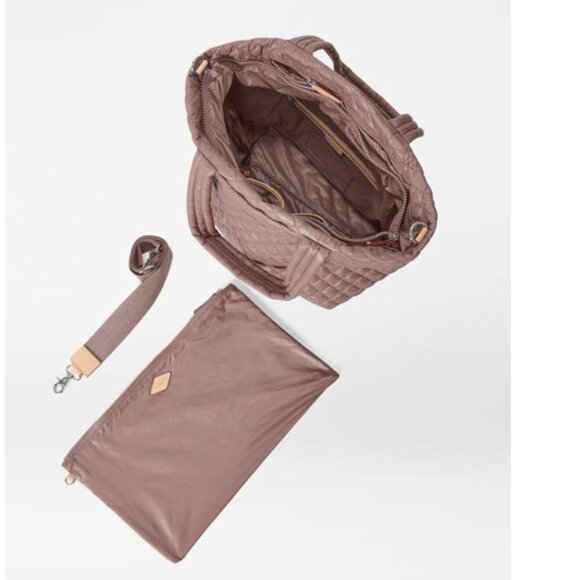 MZ Wallace Medium Metro Tote (Mauve) - Picture 3 of 9